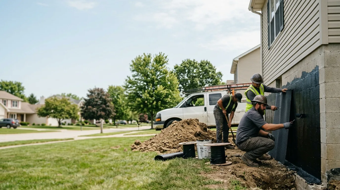 Basement Waterproofing in Waynesville, OH near me